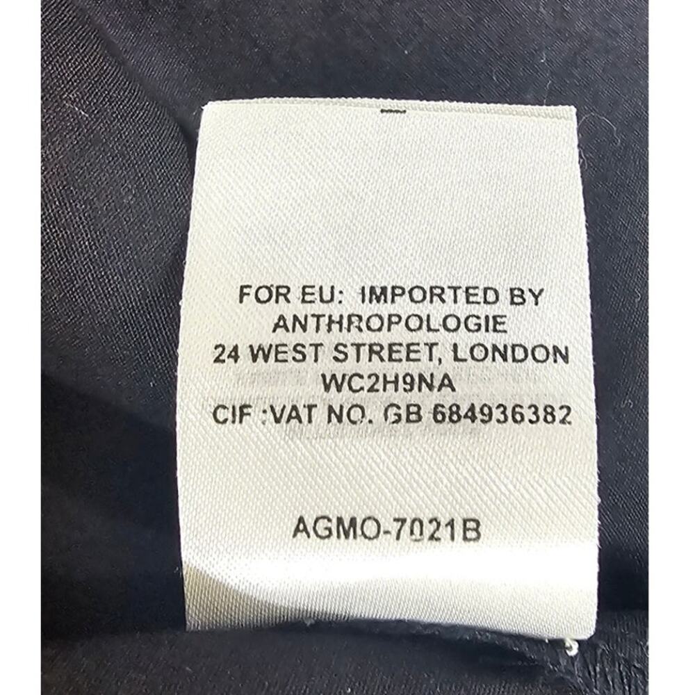 Me Me Me Black Studded Trim Button Down Tunic Shirt Anthropologie, Sz S - Picture 13 of 13